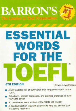 ‏‫‭Essential words for the Toefl‏‫‭: test of English as a foreign language