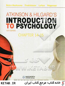 Atkinson & Hilgard's introduction to psychology (chapter 14 , 15): stress, health and coping , psychological disorders